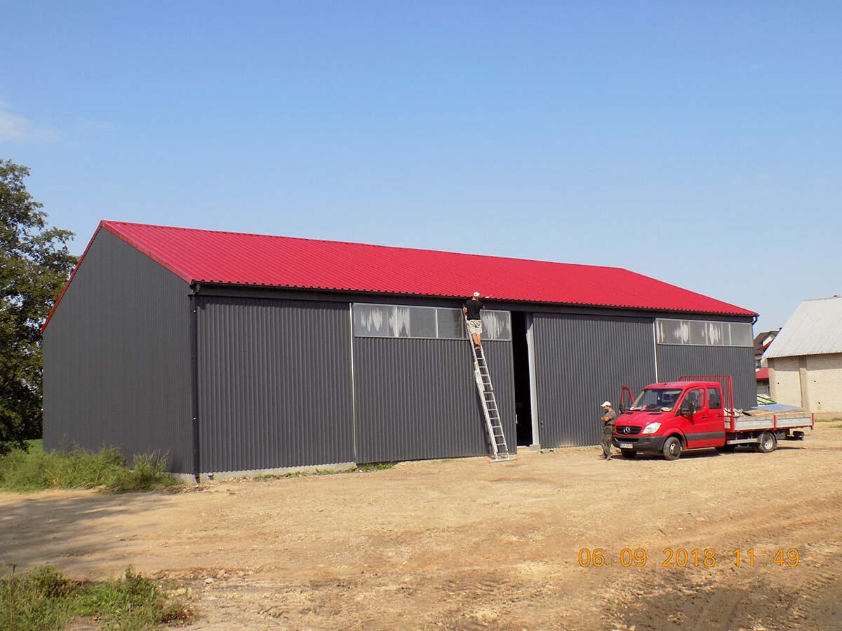 Hale stalowe Łomża, Warszawa