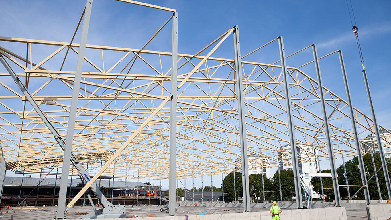 Budowa hal stalowych Polska - konstrukcja
